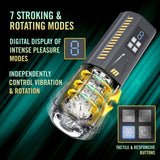 Buy M For Men - SpinMaster Pro - USB Rechargeable Vibrating & Rotating Auto Stroker at NZ’s Mega Adult Toys Store. Discover premium sex toys with discreet shipping at the best price in NZ