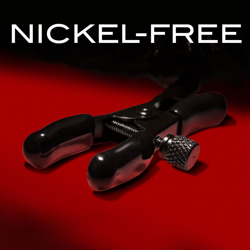 Buy Noir Pom Adjustable Nipple Clamps - Black Furry Nipple Clamps at NZ’s Mega Adult Toys Store. Discover premium sex toys with discreet shipping at the best price in NZ