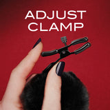 Buy Noir Pom Adjustable Nipple Clamps - Black Furry Nipple Clamps at NZ’s Mega Adult Toys Store. Discover premium sex toys with discreet shipping at the best price in NZ