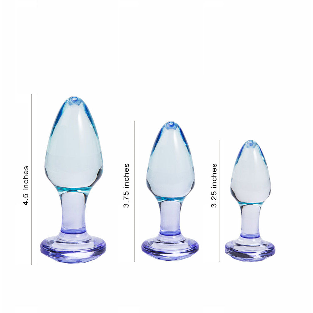 Buy Maia BUTTIES - Clear Butt Plugs - Set of 3 Sizes at NZ’s Mega Adult Toys Store. Discover premium sex toys with discreet shipping at the best price in NZ