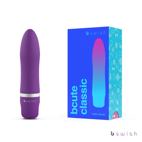 Buy Bcute Classic - Purple 10 cm Bullet at NZ’s Mega Adult Toys Store. Discover premium sex toys with discreet shipping at the best price in NZ