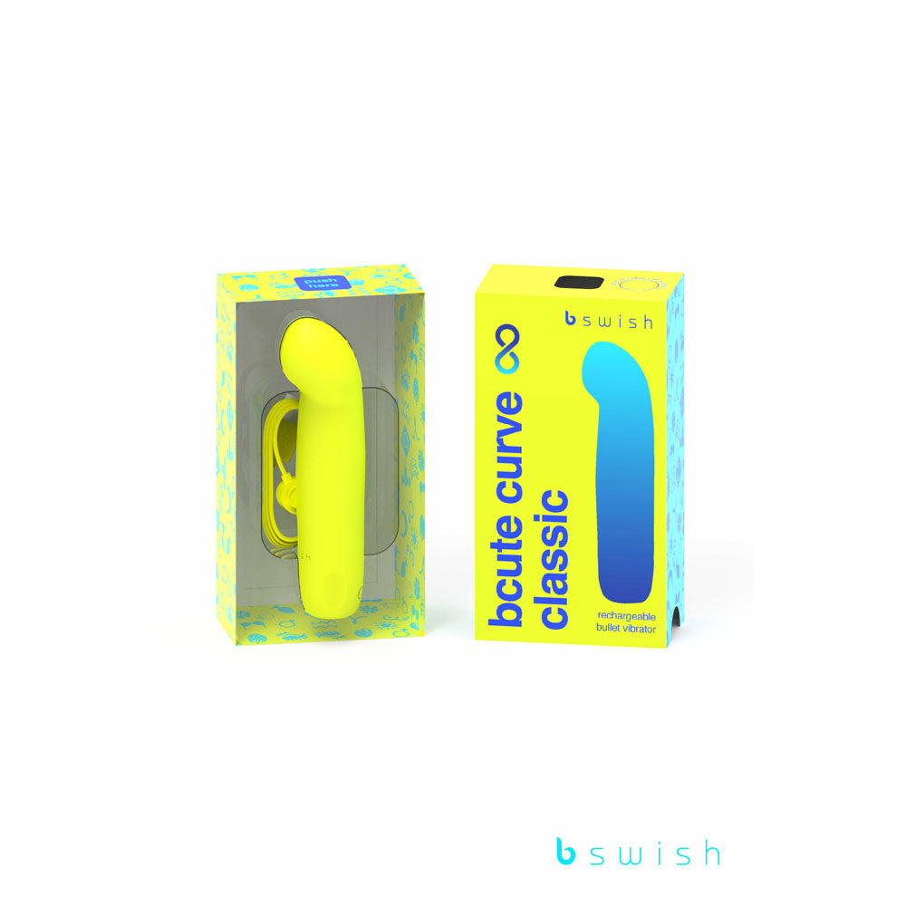 Buy Bcute Curve Infinite Classic - Citrus Yellow - Yellow 10 cm USB Rechargeable Vibrator at NZ’s Mega Adult Toys Store. Discover premium sex toys with discreet shipping at the best price in NZ