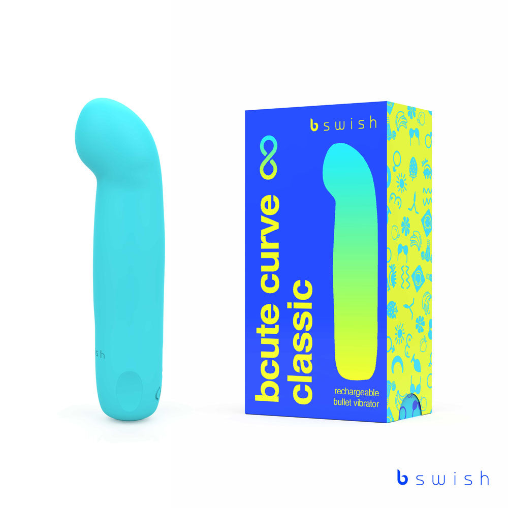 Buy Bcute Curve Infinite Classic - Electric Blue - Blue 10 cm USB Rechargeable Vibrator at NZ’s Mega Adult Toys Store. Discover premium sex toys with discreet shipping at the best price in NZ