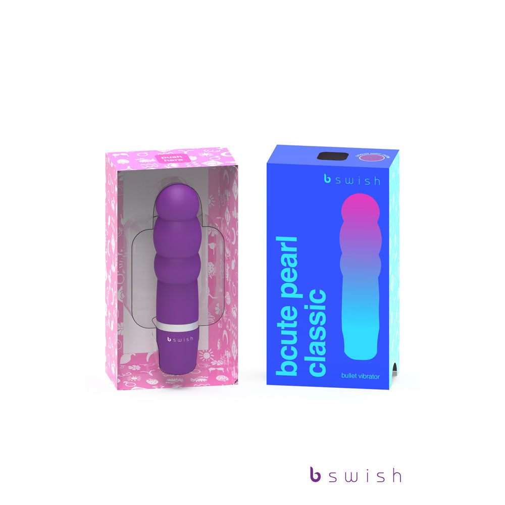 Buy Bcute Pearl Classic - Purple - Purple 10 cm Bullet at NZ’s Mega Adult Toys Store. Discover premium sex toys with discreet shipping at the best price in NZ