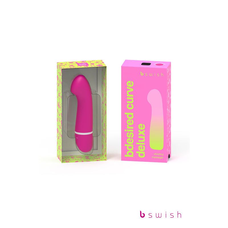 Buy Bdesired Deluxe Curve - Rose - Rose 15.2 cm Vibrator at NZ’s Mega Adult Toys Store. Discover premium sex toys with discreet shipping at the best price in NZ