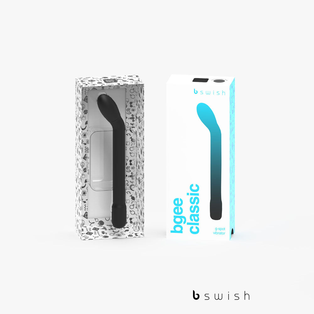 Buy Bgee Classic - Black - Black 18 cm Vibrator at NZ’s Mega Adult Toys Store. Discover premium sex toys with discreet shipping at the best price in NZ