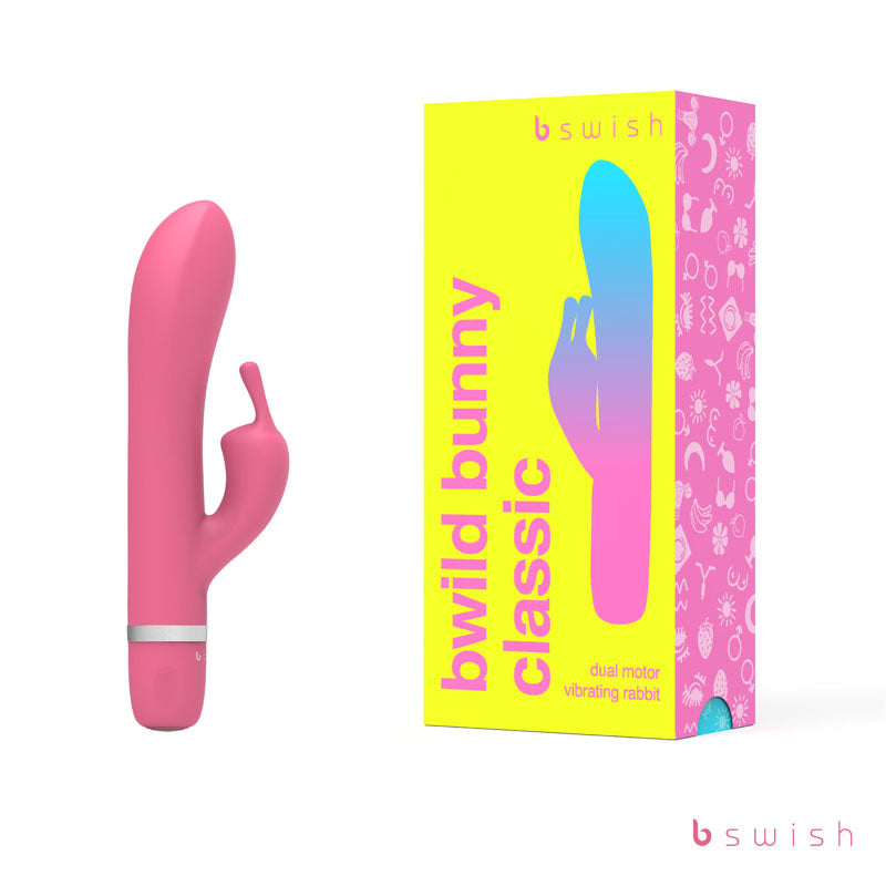 Buy Bwild Classic Bunny - Guava - Guava 15.2 cm (6'') Rabbit Vibrator at NZ’s Mega Adult Toys Store. Discover premium sex toys with discreet shipping at the best price in NZ