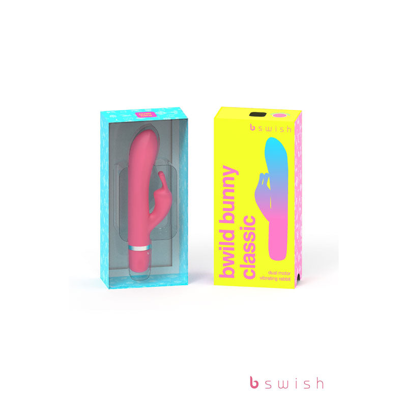 Buy Bwild Classic Bunny - Guava - Guava 15.2 cm (6'') Rabbit Vibrator at NZ’s Mega Adult Toys Store. Discover premium sex toys with discreet shipping at the best price in NZ