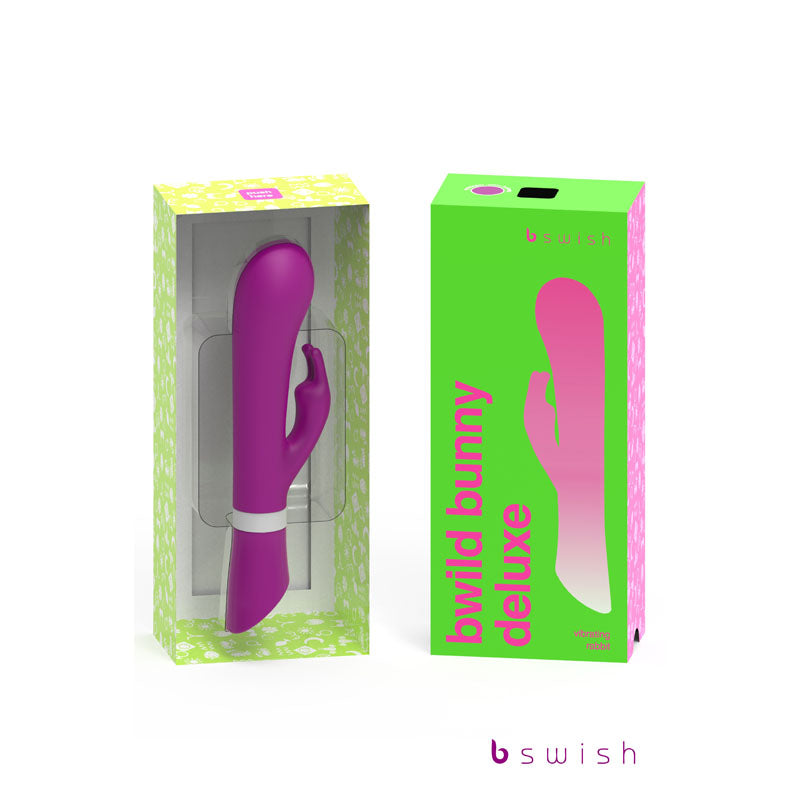 Buy Bwild Deluxe Bunny - Raspberry - Raspberry 19.3 cm (7.5'') Rabbit Vibrator at NZ’s Mega Adult Toys Store. Discover premium sex toys with discreet shipping at the best price in NZ