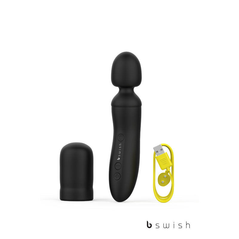 Buy Bthrilled Premium - Noir               - Black 21 cm USB Rechargeable Massage Wand at NZ’s Mega Adult Toys Store. Discover premium sex toys with discreet shipping at the best price in NZ