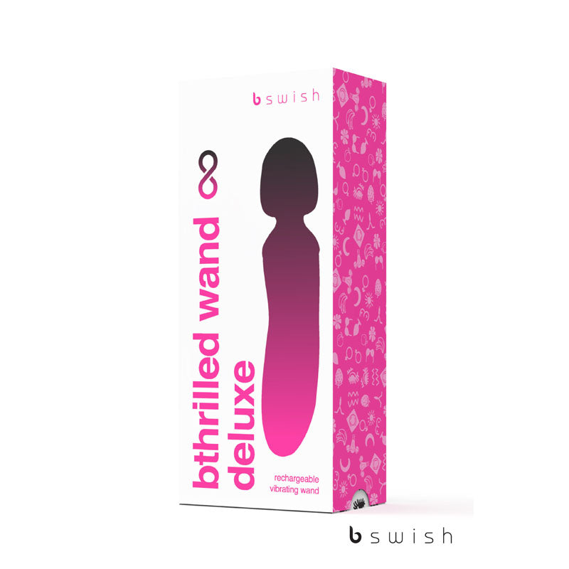 Buy Bthrilled Premium - Noir               - Black 21 cm USB Rechargeable Massage Wand at NZ’s Mega Adult Toys Store. Discover premium sex toys with discreet shipping at the best price in NZ