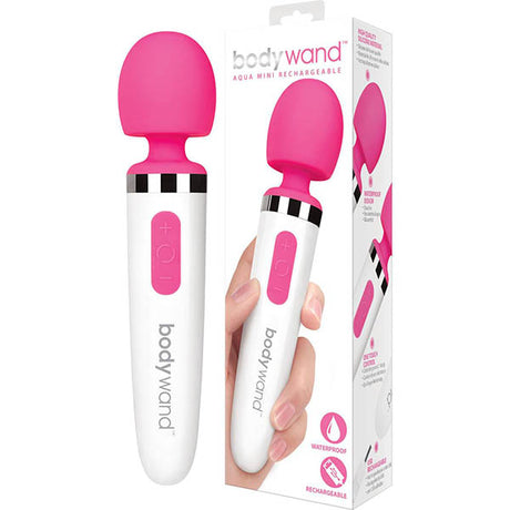 Buy Bodywand Aqua Mini Rechargeable - Pink/White USB Rechargeable Massager Wand at NZ’s Mega Adult Toys Store. Discover premium sex toys with discreet shipping at the best price in NZ