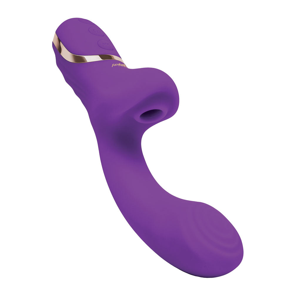 Buy Bodywand G - Play Dual Stimulator Squirt Trainer - Purple 22 cm USB Rechargeable Rabbit Vibrator with Air Pulsation at NZ’s Mega Adult Toys Store. Discover premium sex toys with discreet shipping at the best price in NZ