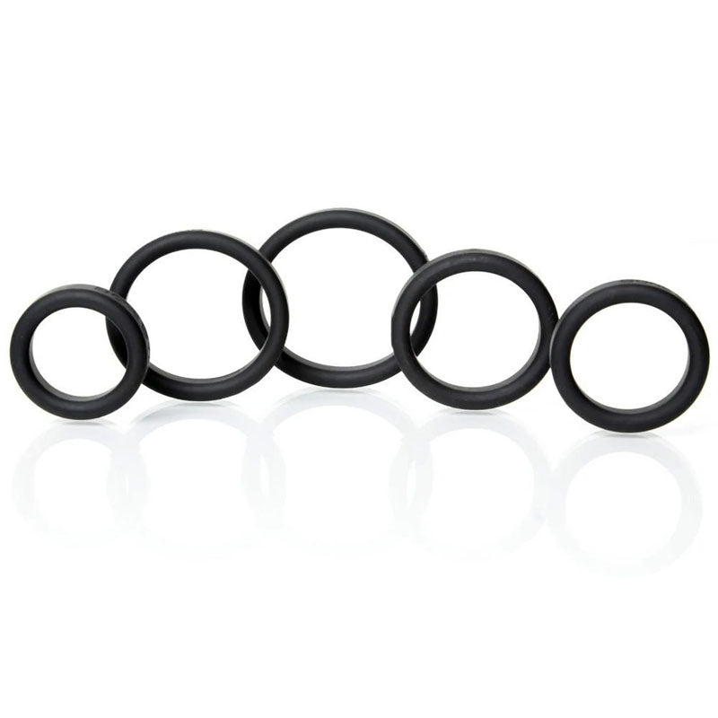 Buy Boneyard Silicone Ring 5 Pcs Kit - Black Cock Rings - Set of 5 Sizes at NZ’s Mega Adult Toys Store. Discover premium sex toys with discreet shipping at the best price in NZ