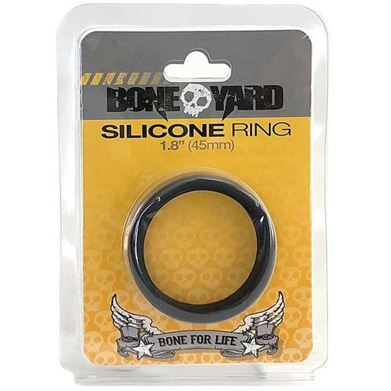 Buy Boneyard Silicone Ring 45mm - Black 45 mm Cock Ring at NZ’s Mega Adult Toys Store. Discover premium sex toys with discreet shipping at the best price in NZ