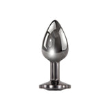 Buy Evolved Black Gem Anal Plug - Small - Metallic 7.1 cm Small Butt Plug with Black Gem Base at NZ’s Mega Adult Toys Store. Discover premium sex toys with discreet shipping at the best price in NZ