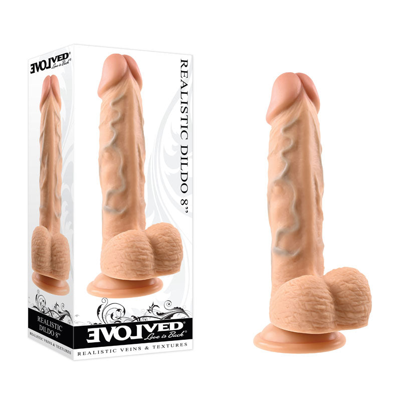 Buy Evolved REALISTIC DILDO 8'' LIGHT - Flesh 21 cm Dong at NZ’s Mega Adult Toys Store. Discover premium sex toys with discreet shipping at the best price in NZ