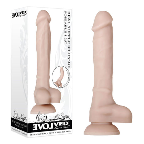 Buy Evolved Real Supple Silicone Poseable 8.25'' - Flesh 21 cm Poseable Silicone Dong at NZ’s Mega Adult Toys Store. Discover premium sex toys with discreet shipping at the best price in NZ