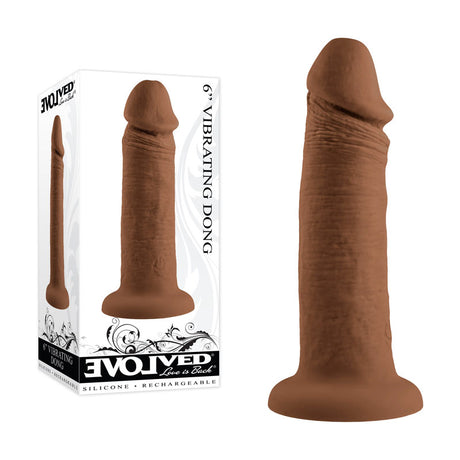 Buy Evolved 6'' VIBRATING DONG DARK - Brown 15.2 cm USB Rechargeable Vibrating Dong at NZ’s Mega Adult Toys Store. Discover premium sex toys with discreet shipping at the best price in NZ