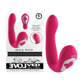 Buy Evolved BUCK WILD - Pink USB Rechargeable Flicking Vibrator at NZ’s Mega Adult Toys Store. Discover premium sex toys with discreet shipping at the best price in NZ