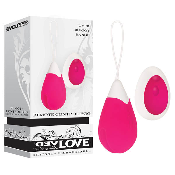 Buy Evolved Remote Control Egg - Pink USB Rechargeable Egg with Wireless Remote Control at NZ’s Mega Adult Toys Store. Discover premium sex toys with discreet shipping at the best price in NZ