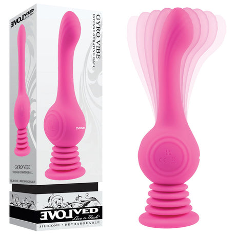 Buy Evolved GYRO VIBE - Pink 24.8 cm USB Rechargeable Super Vibrator at NZ’s Mega Adult Toys Store. Discover premium sex toys with discreet shipping at the best price in NZ