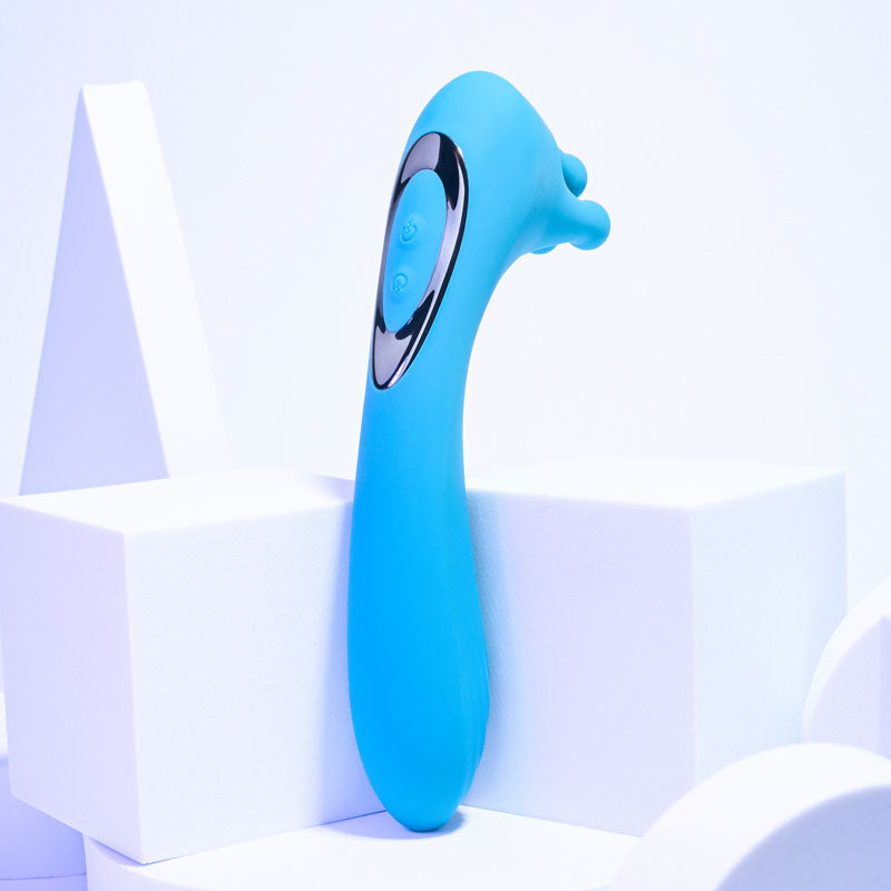 Buy Evolved HEADS OR TAILS - Blue 19.3 cm USB Rechargeable Dual Ended Massager at NZ’s Mega Adult Toys Store. Discover premium sex toys with discreet shipping at the best price in NZ