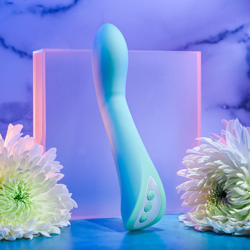 Buy Evolved COME WITH ME - Teal 20.3 cm USB Rechargeable Vibrator with Flicking Head at NZ’s Mega Adult Toys Store. Discover premium sex toys with discreet shipping at the best price in NZ