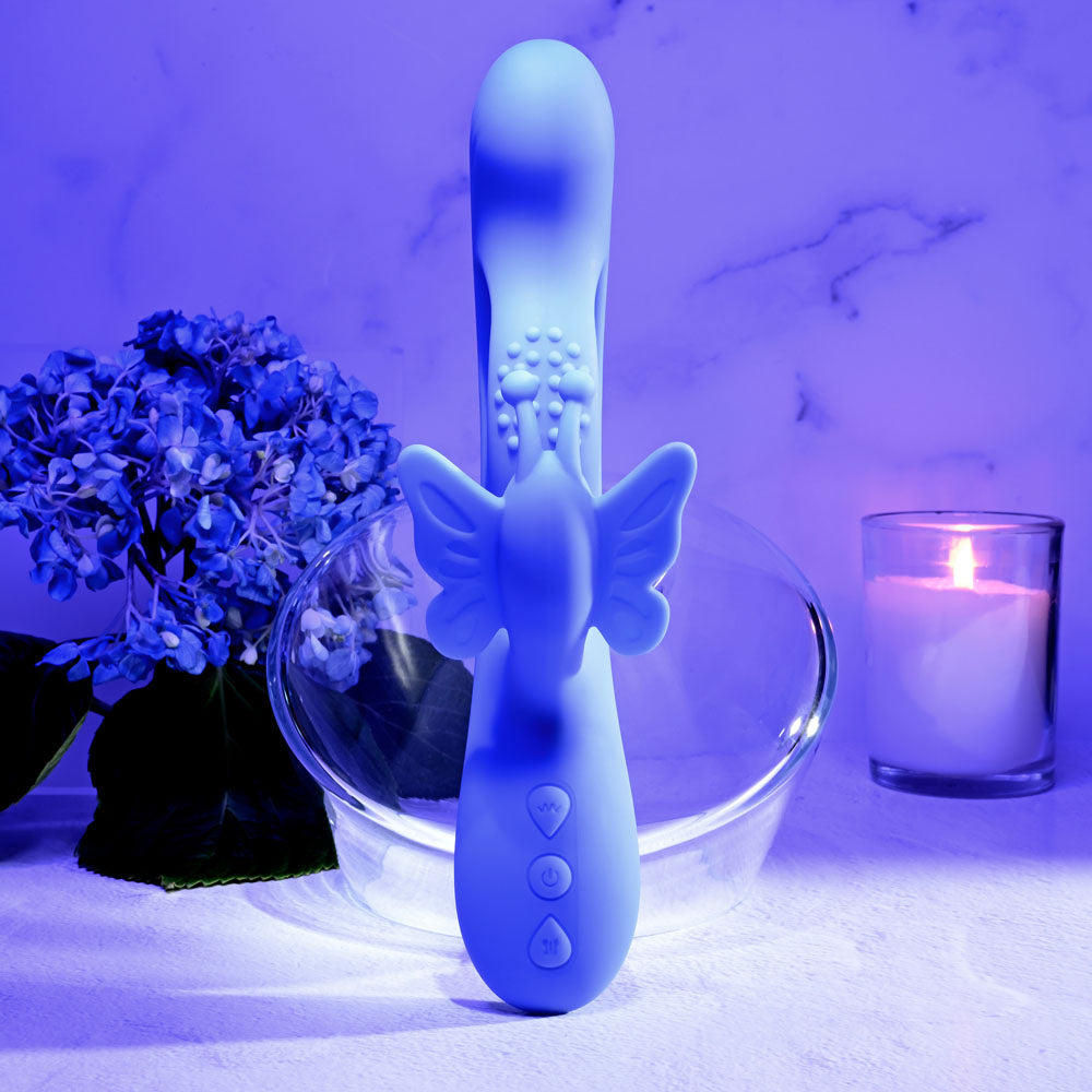 Buy Evolved BUTTERFLY DREAMS - Purple 23.8 cm USB Rechargeable Butterfly Vibrator at NZ’s Mega Adult Toys Store. Discover premium sex toys with discreet shipping at the best price in NZ