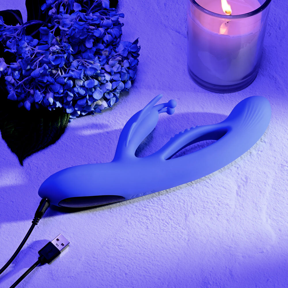 Buy Evolved BUTTERFLY DREAMS - Purple 23.8 cm USB Rechargeable Butterfly Vibrator at NZ’s Mega Adult Toys Store. Discover premium sex toys with discreet shipping at the best price in NZ