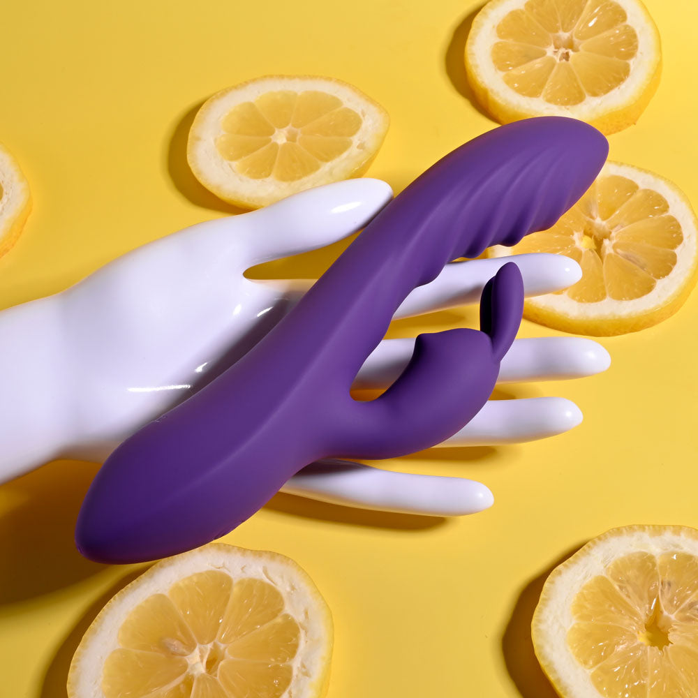 Buy Evolved WAVY RABBIT - Purple 20.6 cm USB Rechargeable Rabbit Vibrator at NZ’s Mega Adult Toys Store. Discover premium sex toys with discreet shipping at the best price in NZ