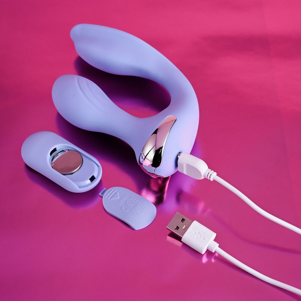 Buy Evolved EVERY WAY PLAY - Purple 12.8 cm USB Rechargeable Rabbit Vibrator with Wireless Remote Control at NZ’s Mega Adult Toys Store. Discover premium sex toys with discreet shipping at the best price in NZ