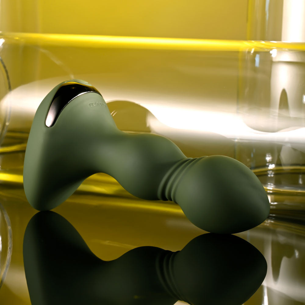 Buy Evolved LIEUTENANT - Green 12.2 cm USB Rechargeable Vibrating Butt Plug at NZ’s Mega Adult Toys Store. Discover premium sex toys with discreet shipping at the best price in NZ