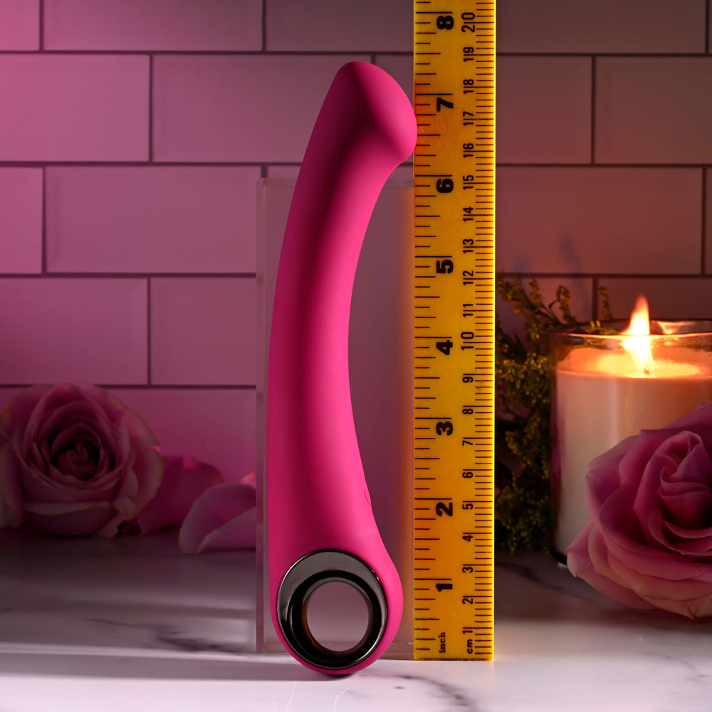 Buy Evolved PLEASURE CURVE - Pink 19 cm USB Rechargeable Vibrator at NZ’s Mega Adult Toys Store. Discover premium sex toys with discreet shipping at the best price in NZ