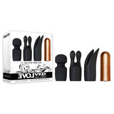 Buy Evolved Glam Squad - Copper Rechargeable Bullet with 3 Interchangeable Sleeves at NZ’s Mega Adult Toys Store. Discover premium sex toys with discreet shipping at the best price in NZ