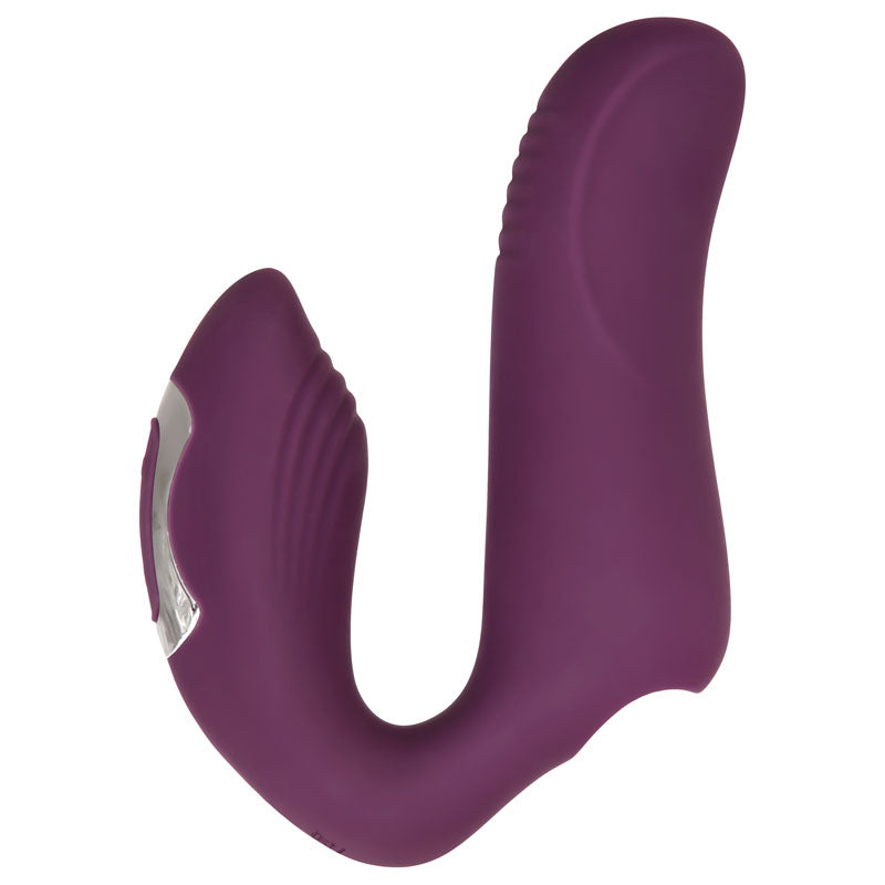 Buy Evolved Helping Hand - Purple USB Rechargeable Dual Finger Stimulator at NZ’s Mega Adult Toys Store. Discover premium sex toys with discreet shipping at the best price in NZ