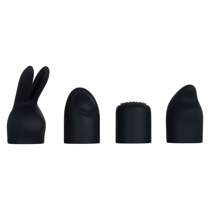 Buy Evolved Tiny Treasures - Black Chrome USB Rechargeable Mini Massager with Attachable Heads at NZ’s Mega Adult Toys Store. Discover premium sex toys with discreet shipping at the best price in NZ