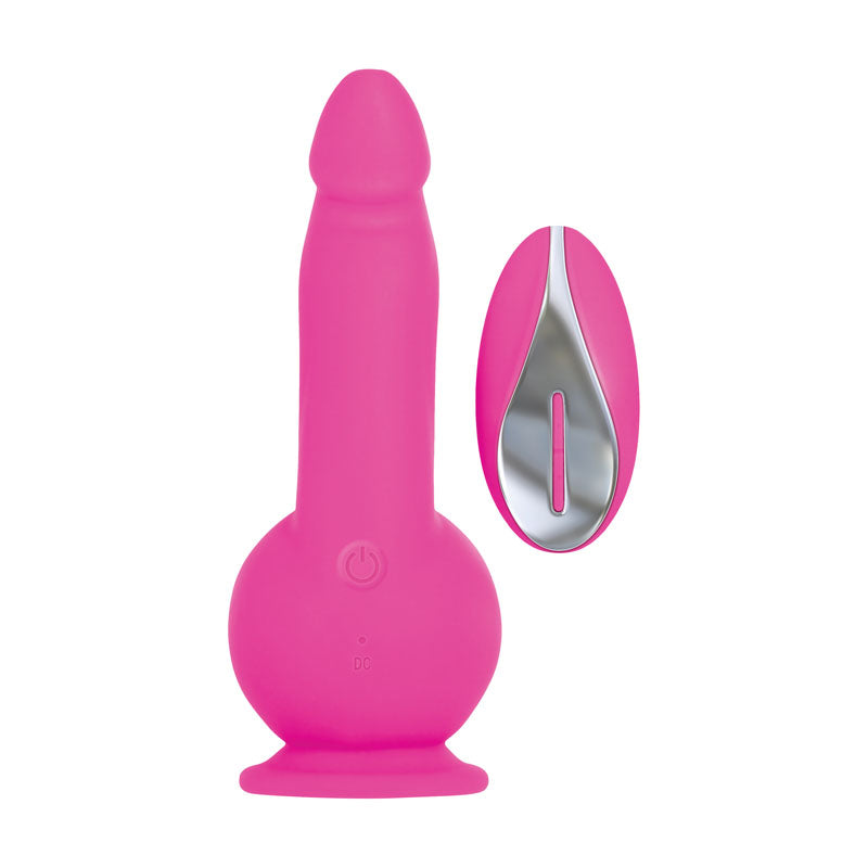 Buy Evolved Ballistic - Pink 19 cm USB Rechargeable Vibrating Dong with Balls Motor & Remote at NZ’s Mega Adult Toys Store. Discover premium sex toys with discreet shipping at the best price in NZ