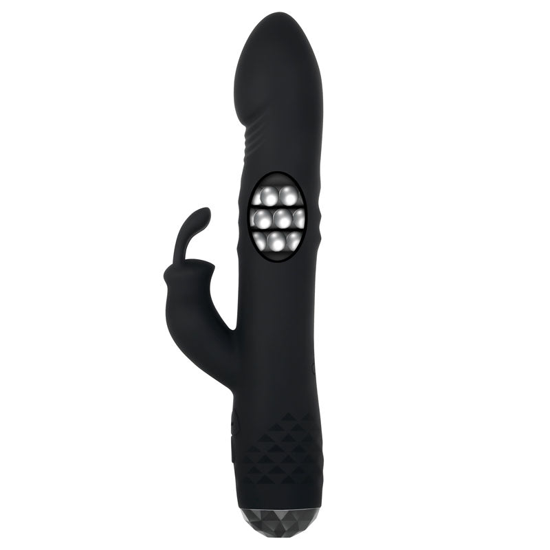 Buy Evolved BODACIOUS BUNNY - Black 22.9 cm USB Rechargeable Rabbit Vibrator at NZ’s Mega Adult Toys Store. Discover premium sex toys with discreet shipping at the best price in NZ