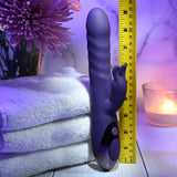 Buy Evolved RASCALLY RABBIT - Purple 22.9 cm USB Rechargeable Rabbit Vibrator at NZ’s Mega Adult Toys Store. Discover premium sex toys with discreet shipping at the best price in NZ