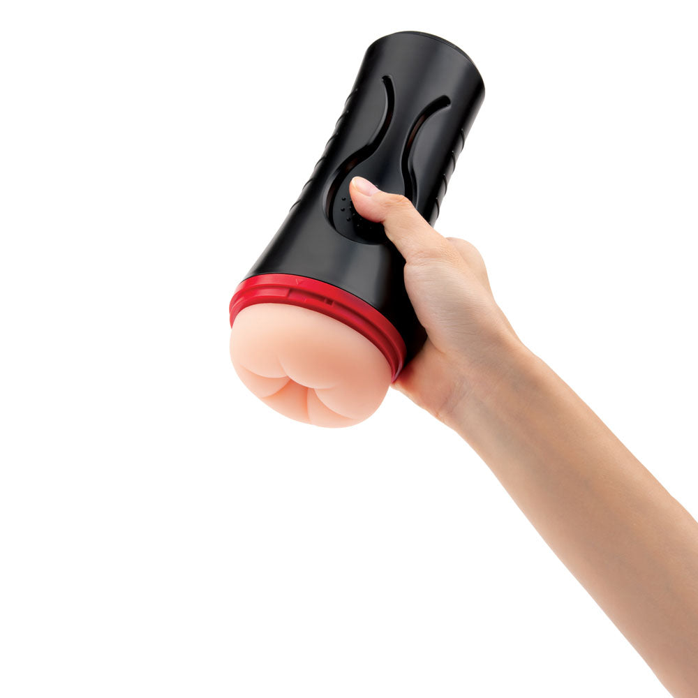 Buy ENVY Squeezable Rear Clutch Stroker - Flesh Vibrating Anal Stroker at NZ’s Mega Adult Toys Store. Discover premium sex toys with discreet shipping at the best price in NZ