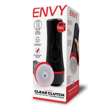 Buy ENVY Squeezable Clear Clutch Stroker - Clear Vibrating Stroker at NZ’s Mega Adult Toys Store. Discover premium sex toys with discreet shipping at the best price in NZ