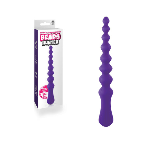 Buy Beads Hunter - Purple - Purple 24.1 cm Anal Beads at NZ’s Mega Adult Toys Store. Discover premium sex toys with discreet shipping at the best price in NZ