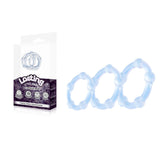 Buy Lasting Love Ring 3 Piece Set - Clear - Clear Beaded Cock Rings - Set of 3 Sizes at NZ’s Mega Adult Toys Store. Discover premium sex toys with discreet shipping at the best price in NZ