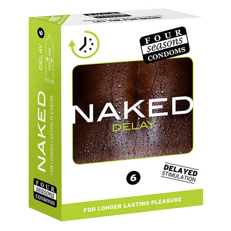 Buy Four Seasons Naked Delay - Ultra Thin Condoms - 6 Pack at NZ’s Mega Adult Toys Store. Discover premium sex toys with discreet shipping at the best price in NZ