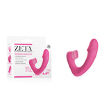 Buy Zeta Duo Motor Wearable Vibrator - Pink 11.4 cm USB Rechargeable Vibrator with Flicking Clitoral Stimulator at NZ’s Mega Adult Toys Store. Discover premium sex toys with discreet shipping at the best price in NZ