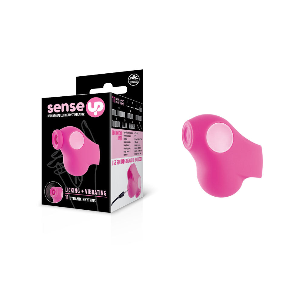 Buy Sense Up - Pink USB Rechargeable Finger Stimulator at NZ’s Mega Adult Toys Store. Discover premium sex toys with discreet shipping at the best price in NZ