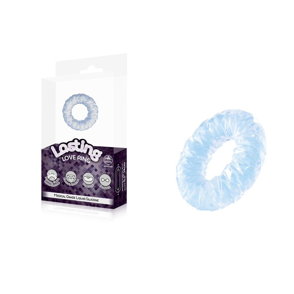 Buy Lasting Love Ring - Clear - Clear Cock Ring at NZ’s Mega Adult Toys Store. Discover premium sex toys with discreet shipping at the best price in NZ