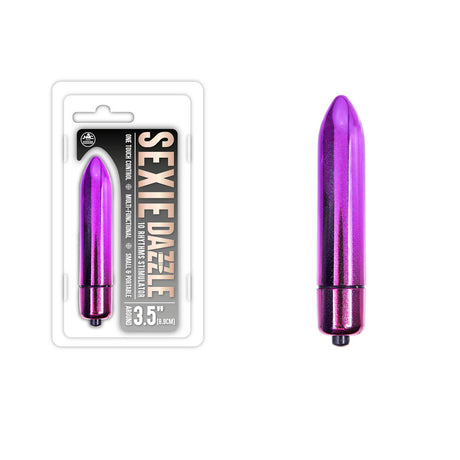 Buy Sexie Dazzle - Metallic Purple 8.9 cm Bullet at NZ’s Mega Adult Toys Store. Discover premium sex toys with discreet shipping at the best price in NZ