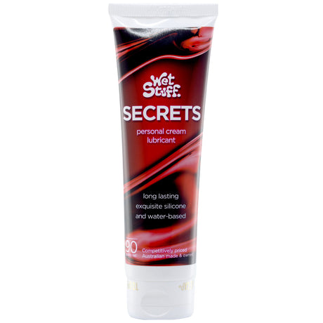 Buy Wet Stuff Secrets - 90g Tube - Hybrid Lubricant - 90 gram Tube at NZ’s Mega Adult Toys Store. Discover premium sex toys with discreet shipping at the best price in NZ